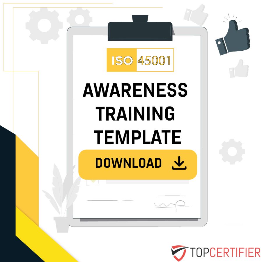 ISO 45001 Awareness Training Template